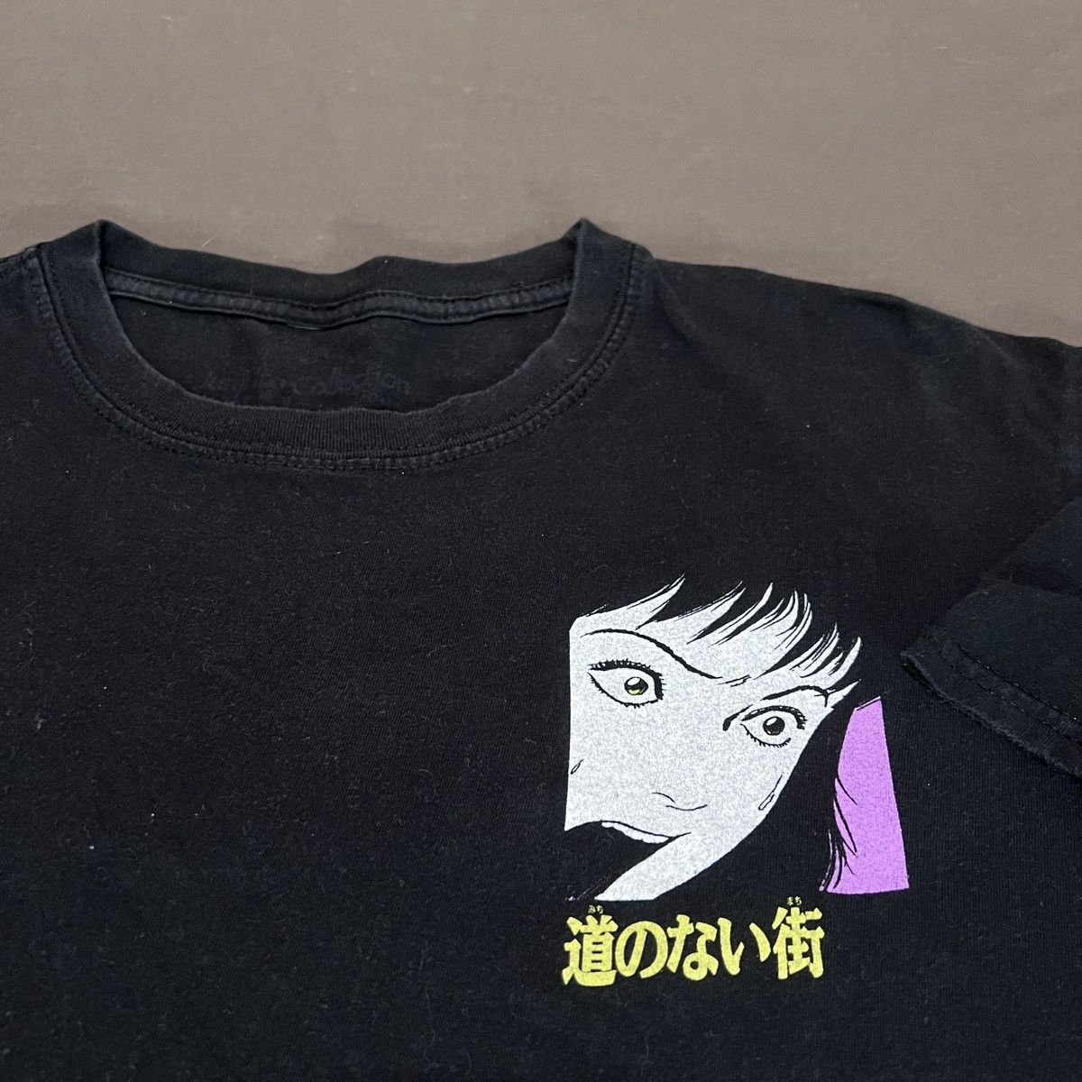 Anime × Cartoon Network × Japanese Brand Junji Ito collection Japanese Horror Anime Emo Tee L Size US L / EU 52-54 / 3 - 6 Thumbnail
