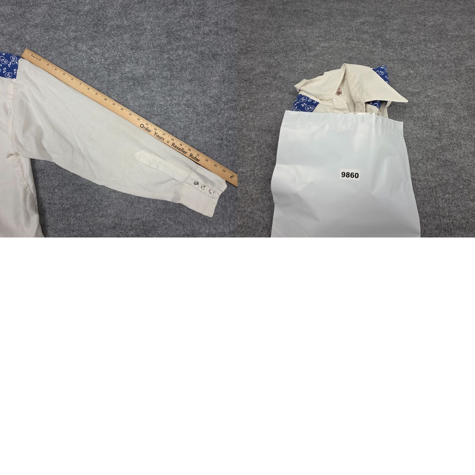 Wrangler VINTAGE Wrangler Permanent Press Pearl Snap Shirt Men's 17 34 White Western USA* Size US S / EU 44-46 / 1 - 9 Thumbnail