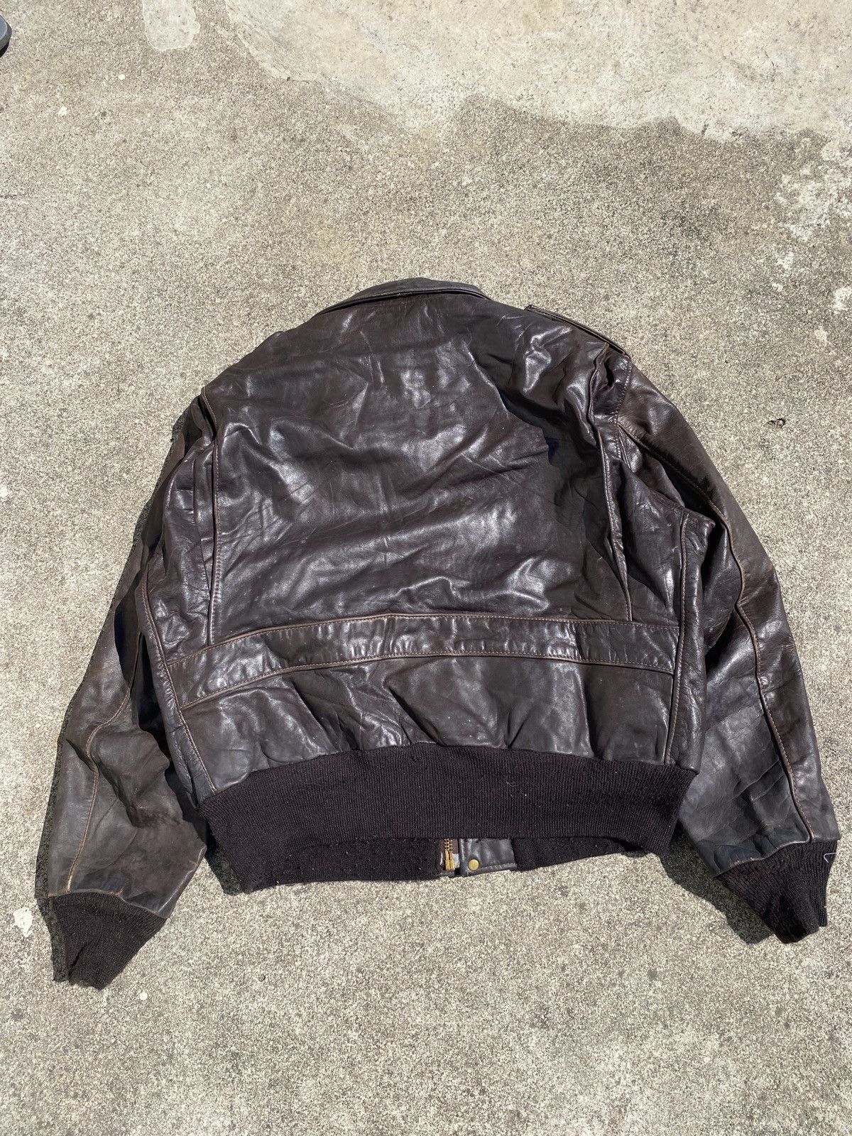 Schott 90s Schott Leather Jacket Size US M / EU 48-50 / 2 - 7 Thumbnail