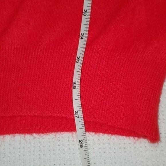 Vintage Pickering Vintage Embroidered "Eagle Ridge" Red Wool V-neck Size US L / EU 52-54 / 3 - 9 Thumbnail