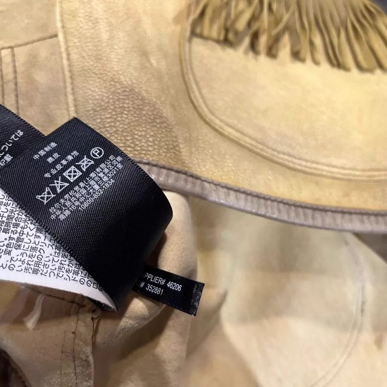 RRL Ralph Lauren RRL Ralph Lauren Make old tassel leather vest Size US M / EU 48-50 / 2 - 5 Thumbnail