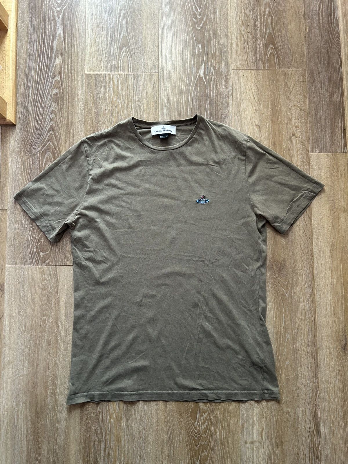 Vivienne Westwood 🔥 Vivienne Westwood Orb Logo Basic Slim T Shirt Tee Size US L / EU 52-54 / 3 - 1 Thumbnail