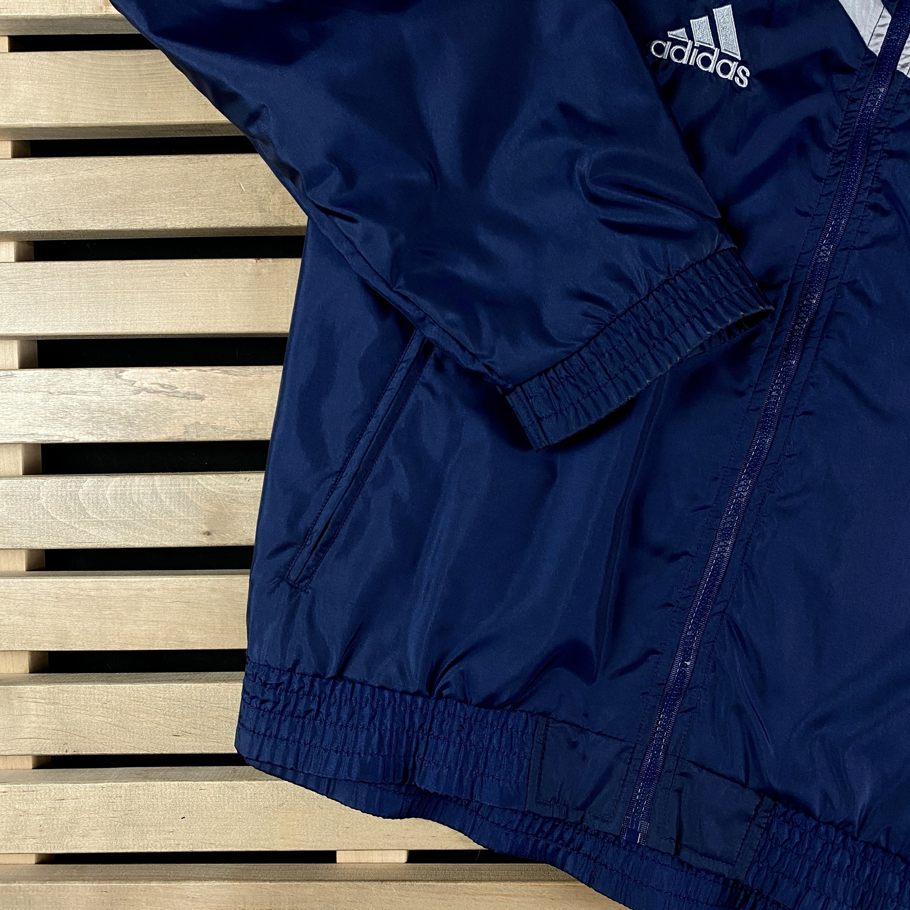 Adidas × Vintage Mens Bomber Jacket Adidas Vintage Size L-XL Size US L / EU 52-54 / 3 - 3 Thumbnail