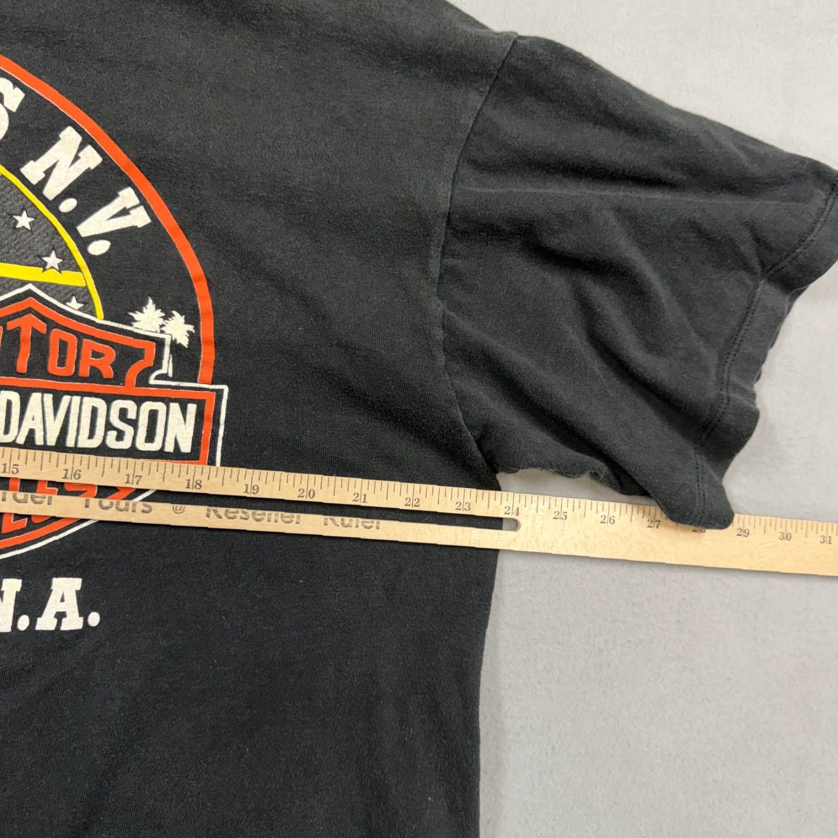 Harley Davidson VINTAGE Harley-Davidson Shirt Mens XL Black Caribbean St Maarten Super Bikes Tee Size US XL / EU 56 / 4 - 5 Thumbnail
