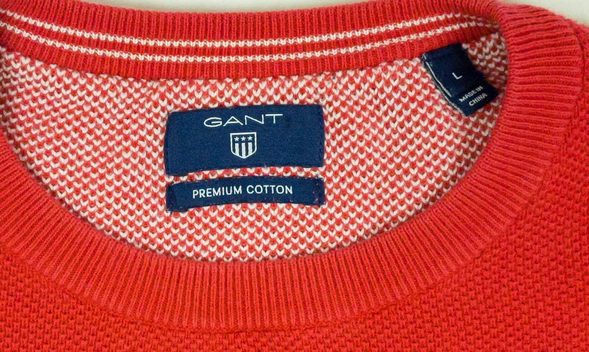 Gant Gant mens jumper top cotton size L vgc Size US L / EU 52-54 / 3 - 5 Thumbnail