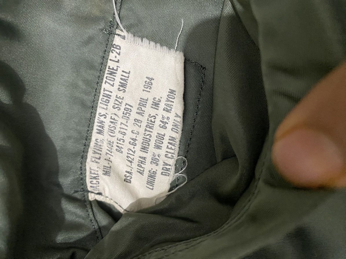 Alpha Industries Rare Vtg 60s Alpha Industries Ma-1 Flying USAF Jacket Size US S / EU 44-46 / 1 - 12 Thumbnail