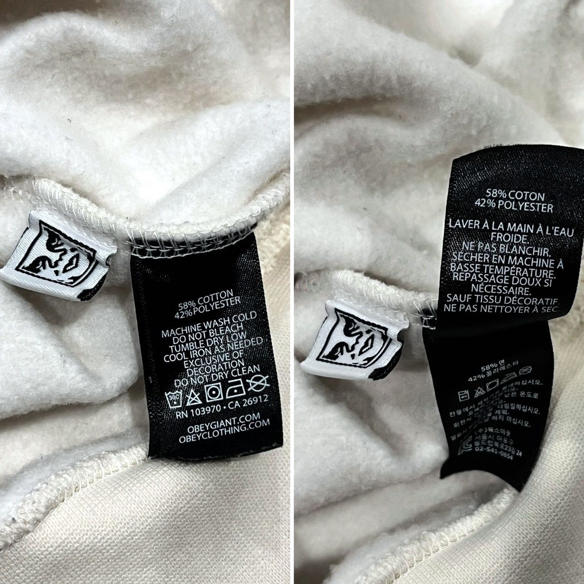 Obey Obey ft Cherub Angle Babies Relaxed Fit Hoodie Size US S / EU 44-46 / 1 - 9 Thumbnail