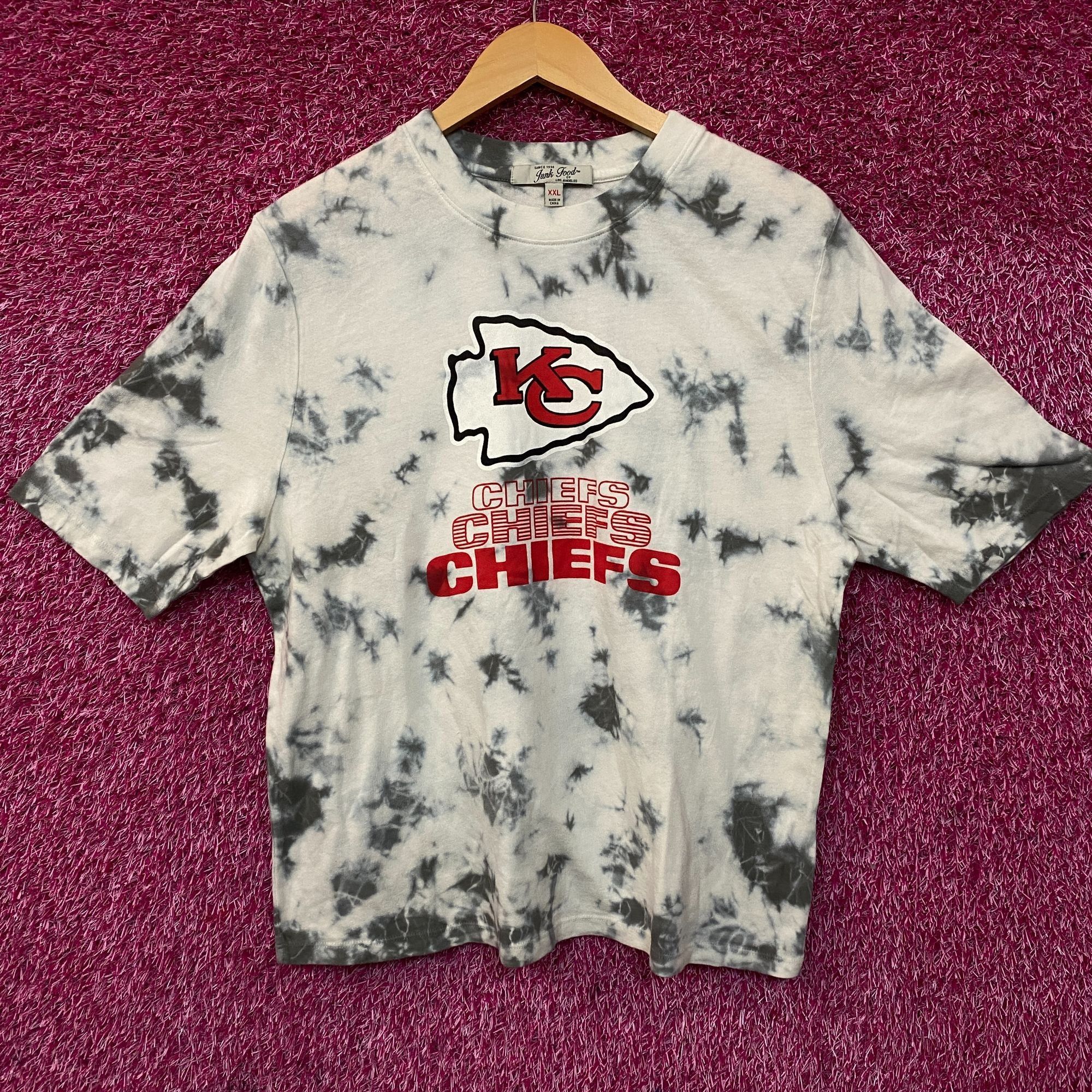 Junk Food Junk Food Kansas City Chiefs Tie-Dye Graphic T-Shirt 2XL Size US XXL / EU 58 / 5 - 1 Thumbnail