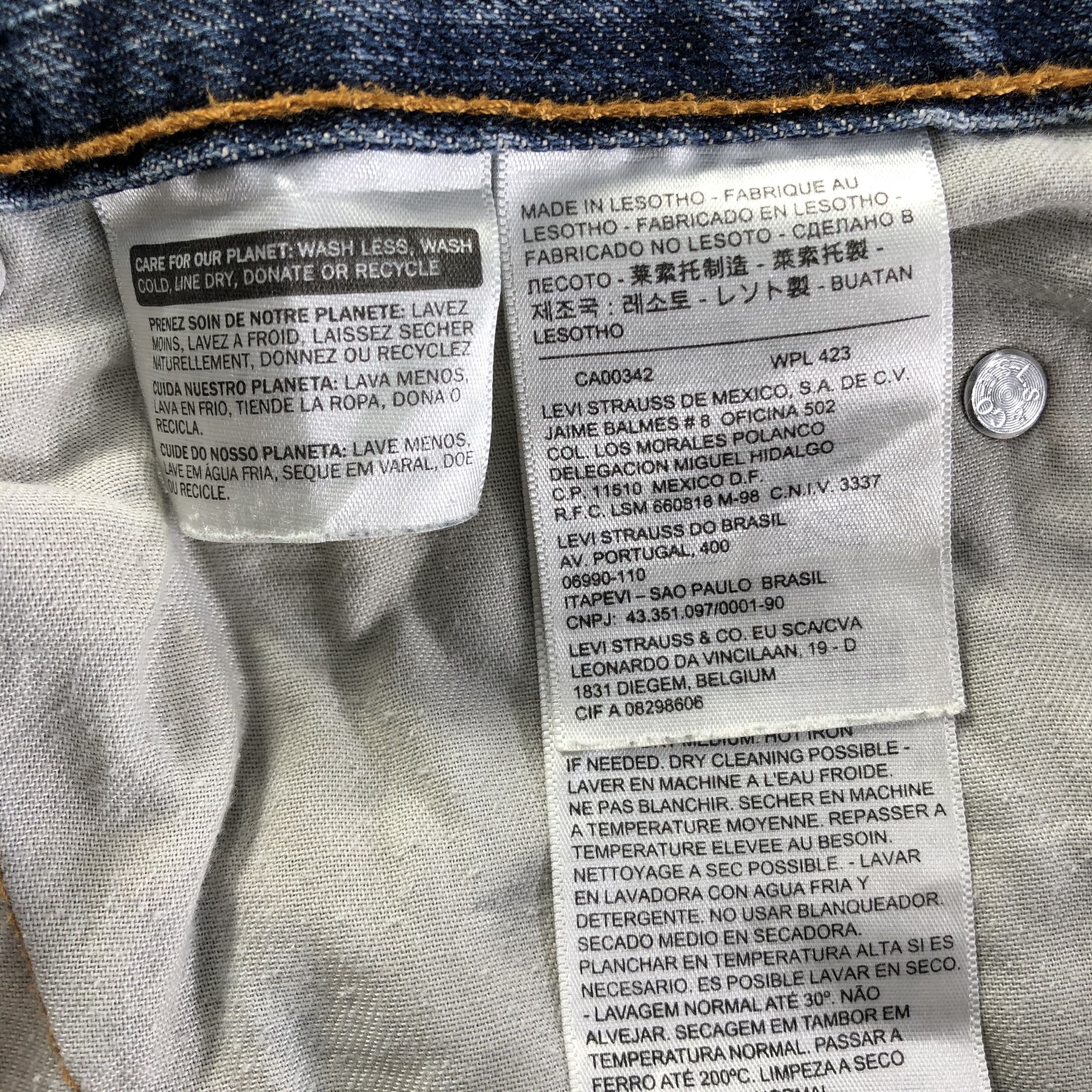 Levi's Vintage Levis 559 Jeans-J3398 Size 36" / US 14 / IT 50 - 10 Thumbnail
