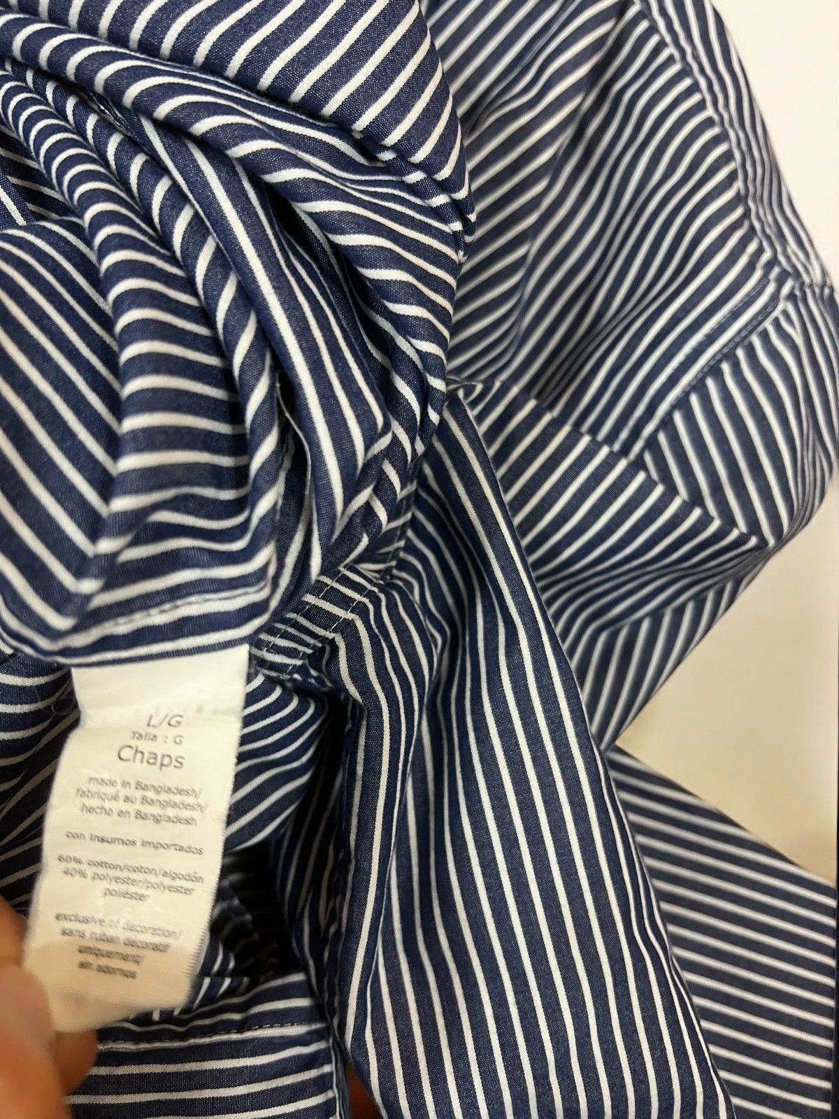 Chaps Ralph Lauren Chaps Ralph Lauren striped shirt size XL Size US XL / EU 56 / 4 - 6 Thumbnail