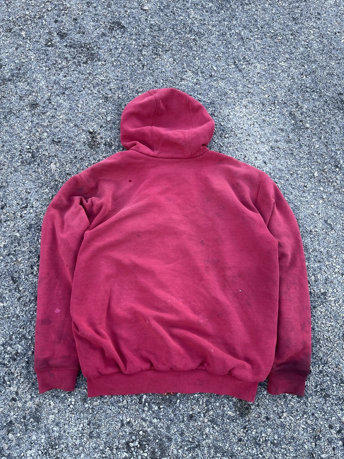 Carhartt Vintage Zipper Trashed Carhartt Hoodie Size US M / EU 48-50 / 2 - 9 Thumbnail