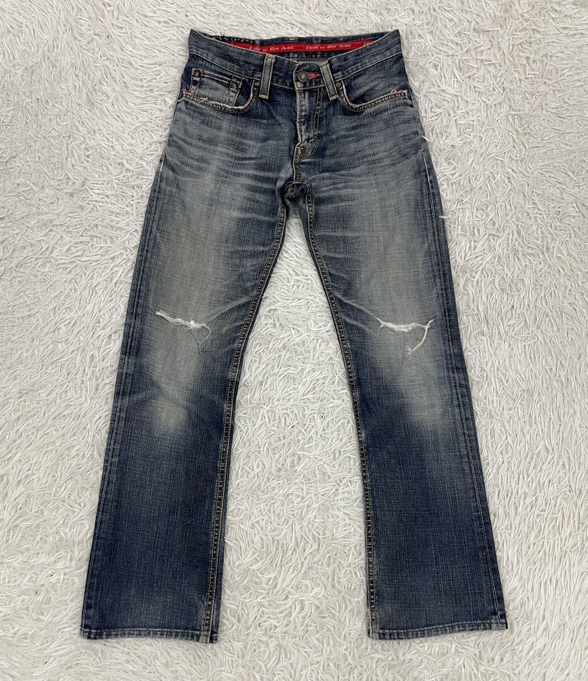 Edwin Edge of Blue Jeans Pant Edwin Red Patch Size US 30 / EU 46 - 1 Thumbnail