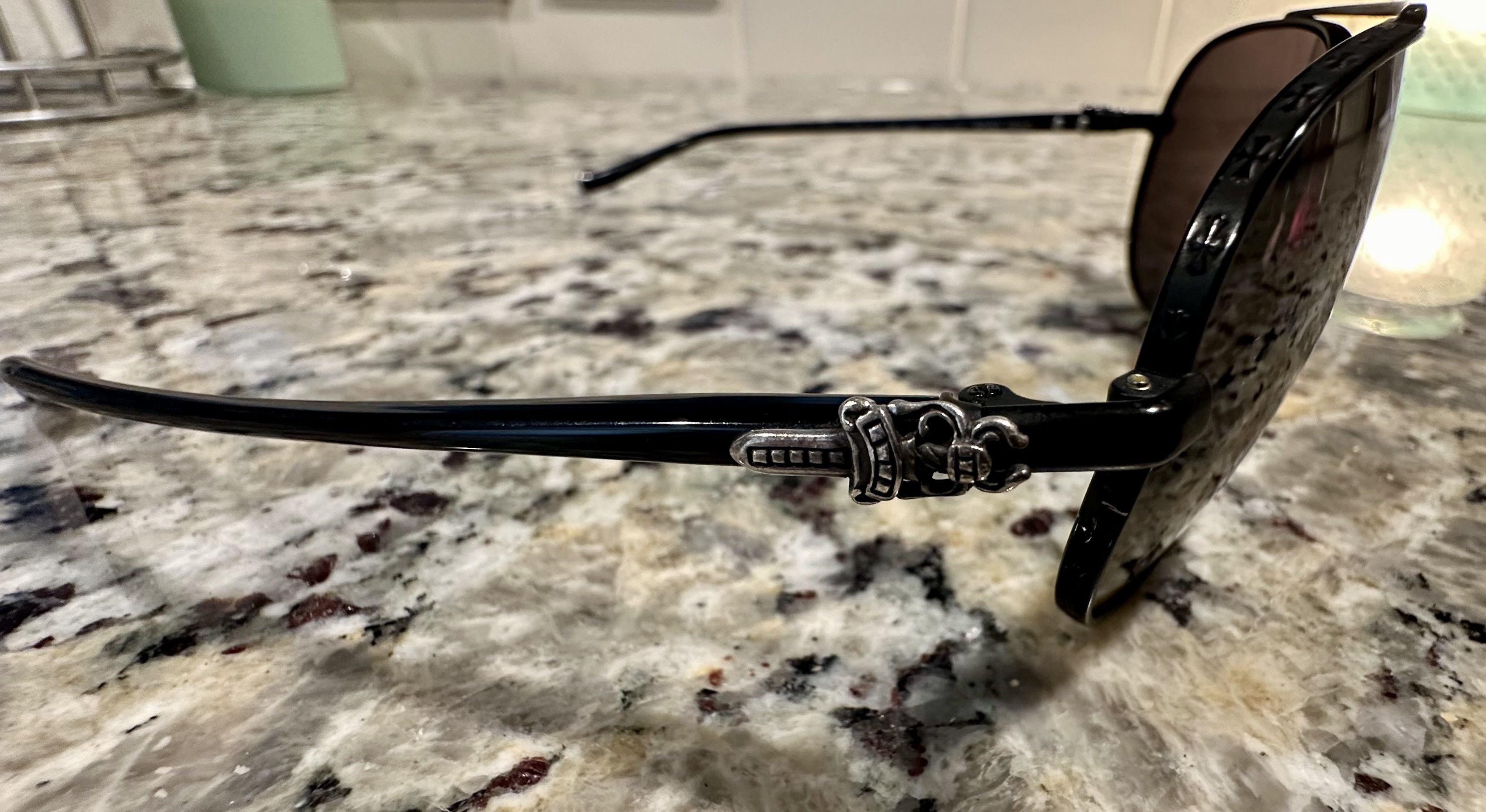 Chrome Hearts Chrome Hearts ROAD HEAD sunglasses Size ONE SIZE - 3 Thumbnail
