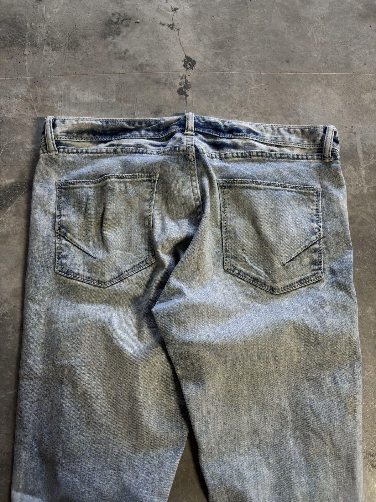 GOSTAR DE FUGA GOSTAR DE FUGA skinny slim distressed japanese jeans punk Size US 33 - 16 Thumbnail
