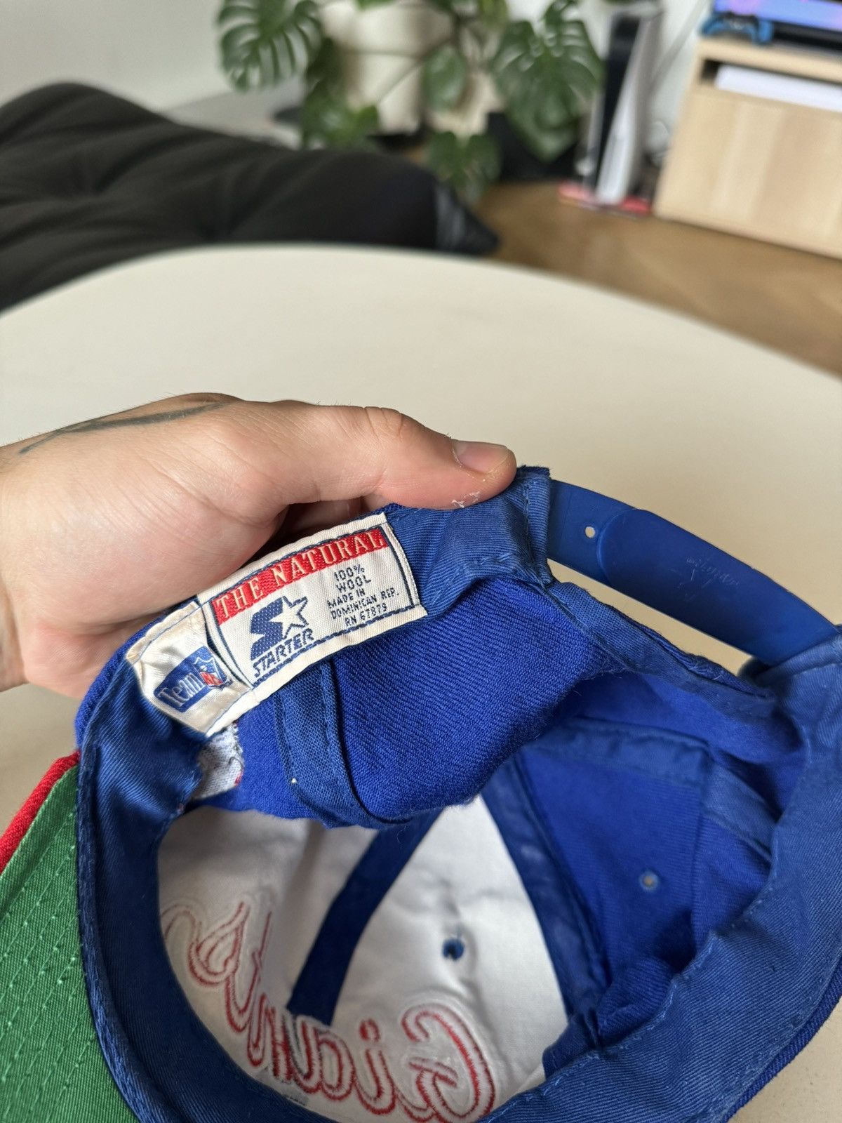 Starter Vintage 90s NY Giants Starter Snapback Hat Pro Line Logo 7 Size ONE SIZE - 5 Thumbnail