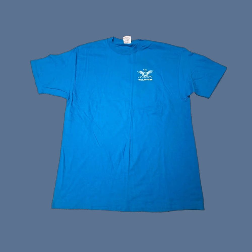 Hanes VINTAGE Kona Hawaii Aviation Plane Flying Tropical Shirt Surf Hanes Mens XL Blue 90s 1990s Graphic Print Crew Neck Short Sleeve Hawaiian Theme Size US XL / EU 56 / 4 - 1 Thumbnail