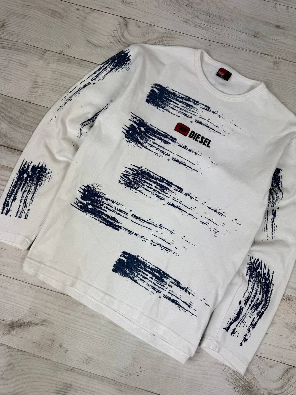 Diesel Vintage Diesel Long Sleeve T Shirt Size US L / EU 52-54 / 3 - 3 Thumbnail