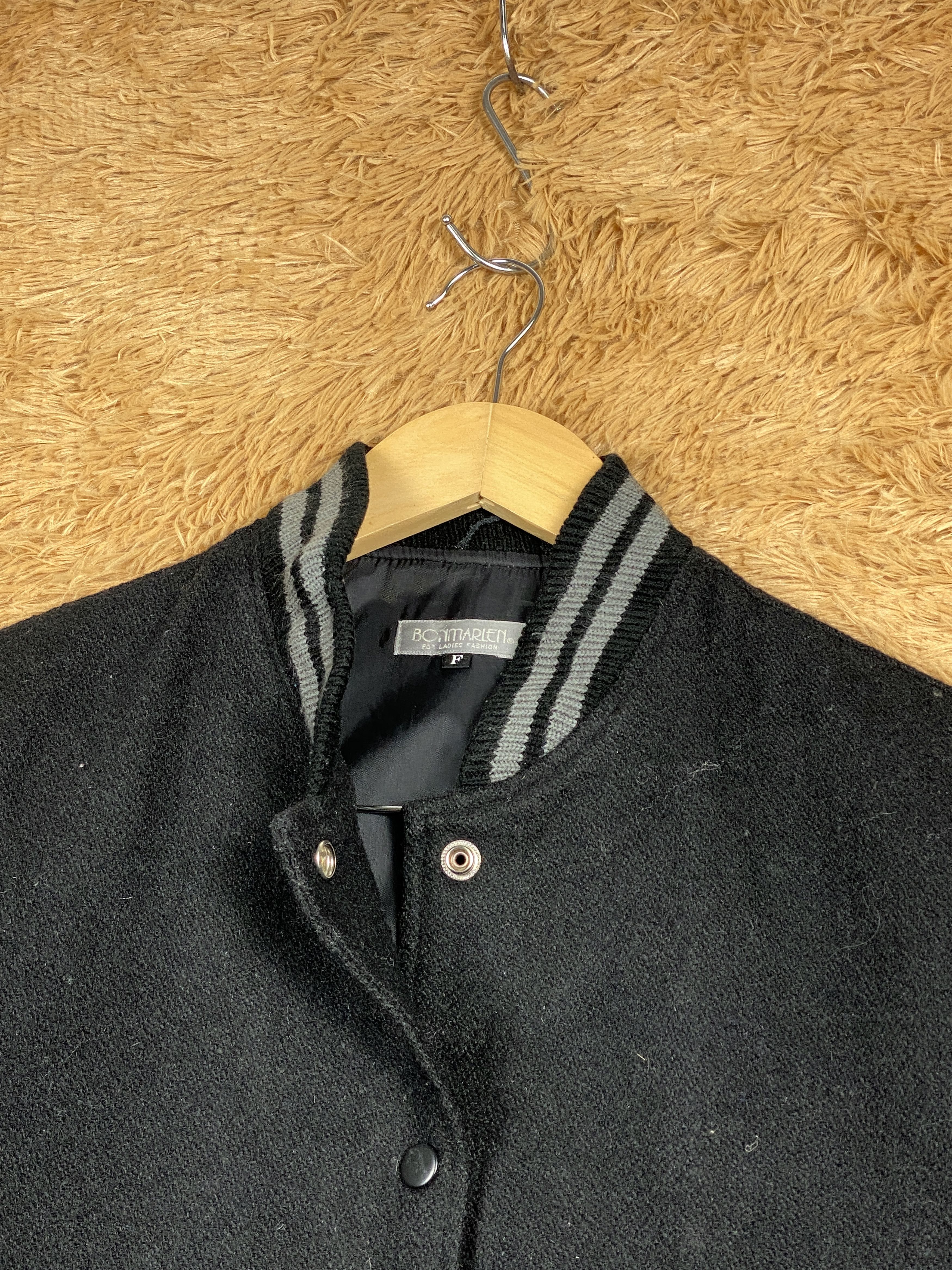 Japanese Brand Vintage Bon Marlen Varsity Jacket J1657 Size US S / EU 44-46 / 1 - 3 Thumbnail