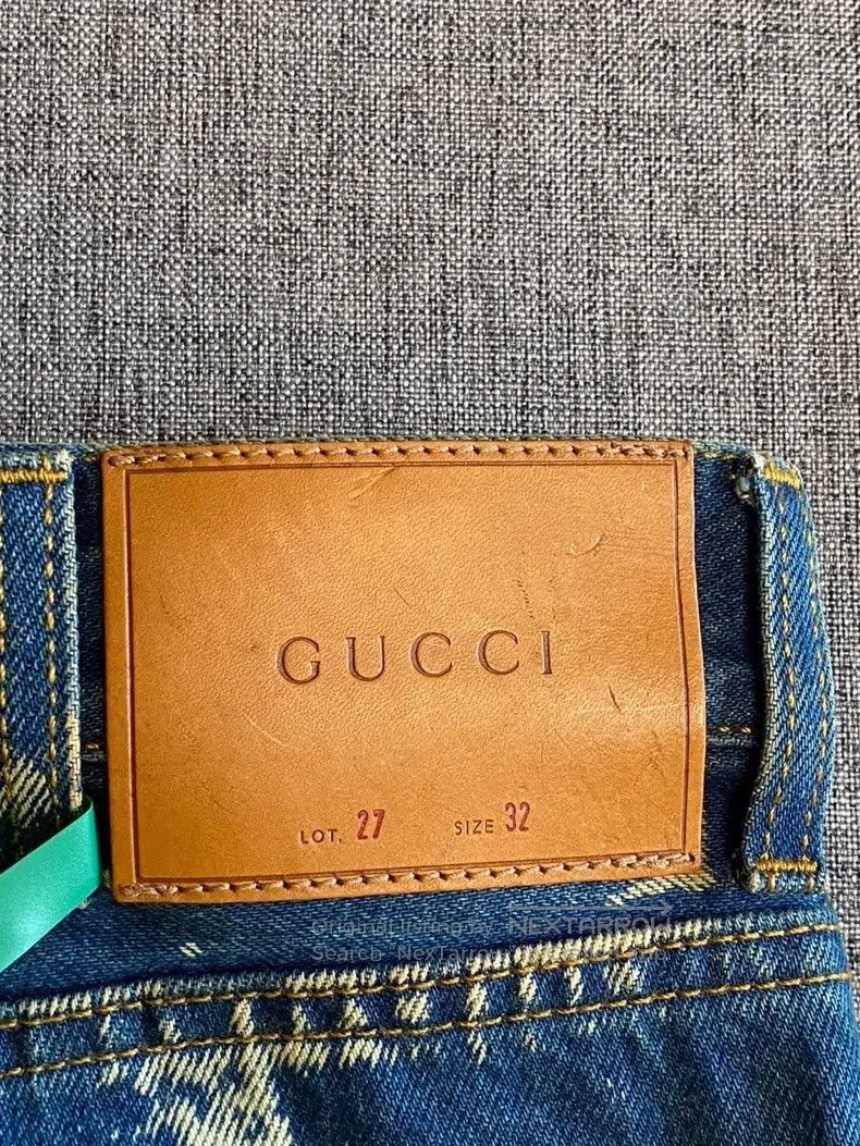 Gucci Gucci Tie-dyed printed rivet jeans Size US 32 / EU 48 - 7 Thumbnail