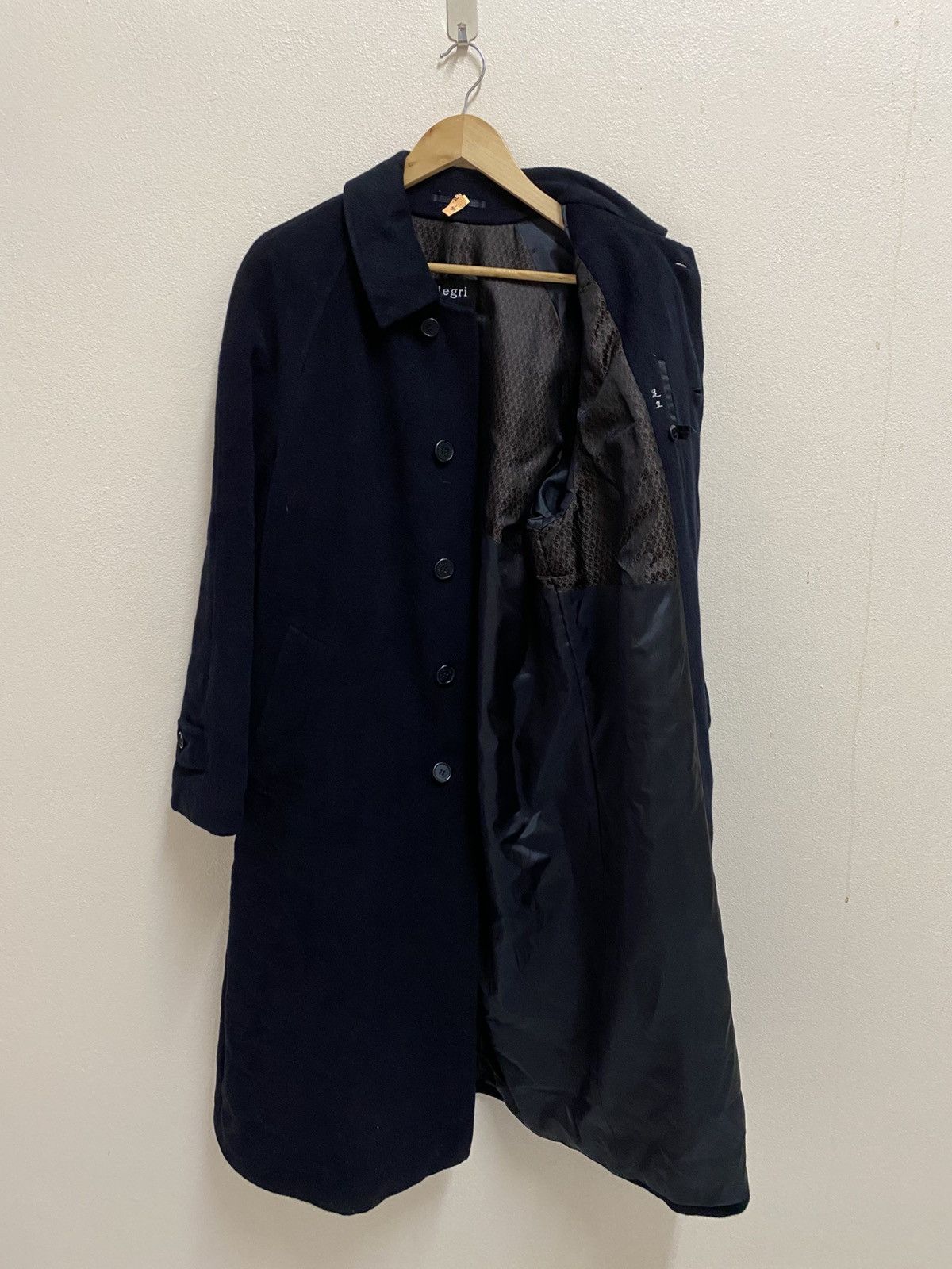 Allegri Allegri Wool Coat Jacket Black Mens Size US M / EU 48-50 / 2 - 6 Thumbnail