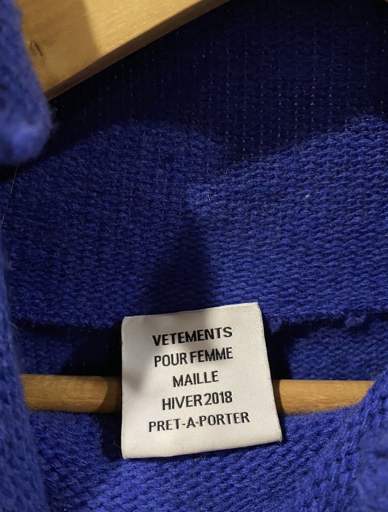 Vetements Vetements Vagabond knit sweater. Size US M / EU 48-50 / 2 - 3 Thumbnail