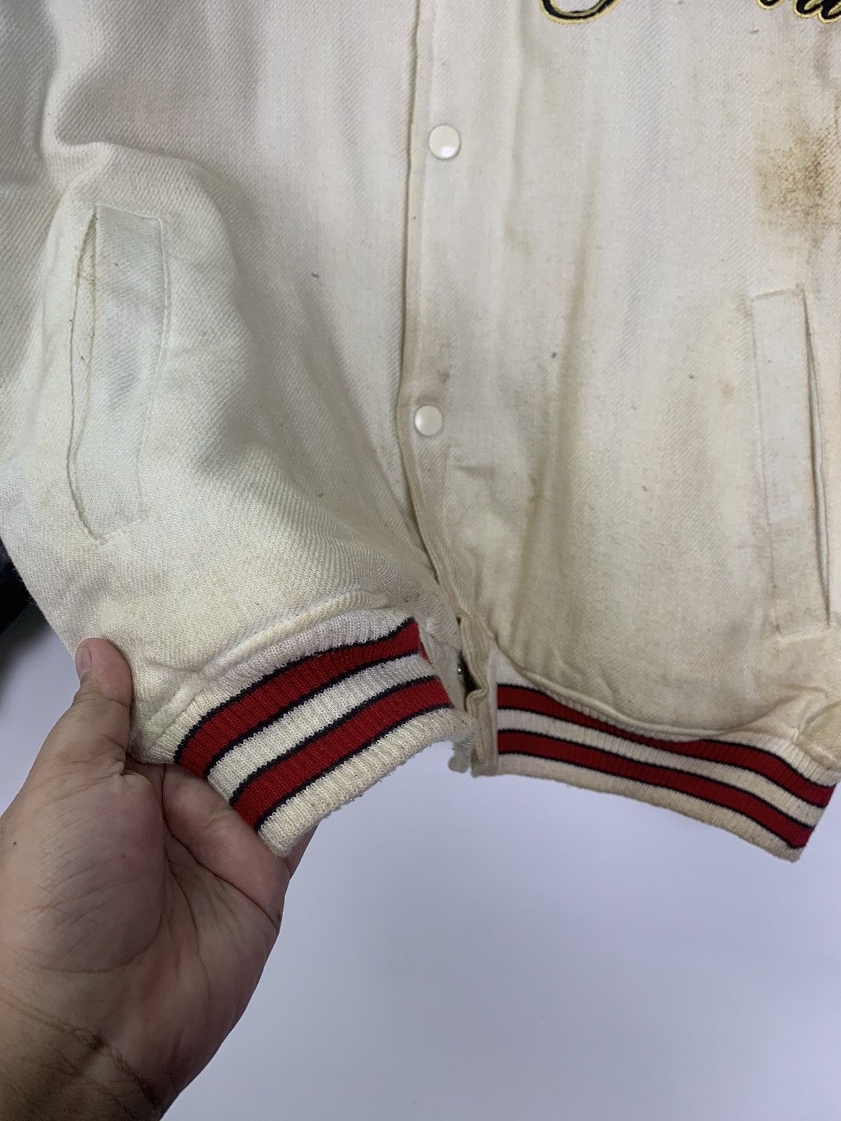 Japanese Brand × Vintage Vintage One Horn Ghost Devil Varsity Jacket Size US M / EU 48-50 / 2 - 6 Thumbnail