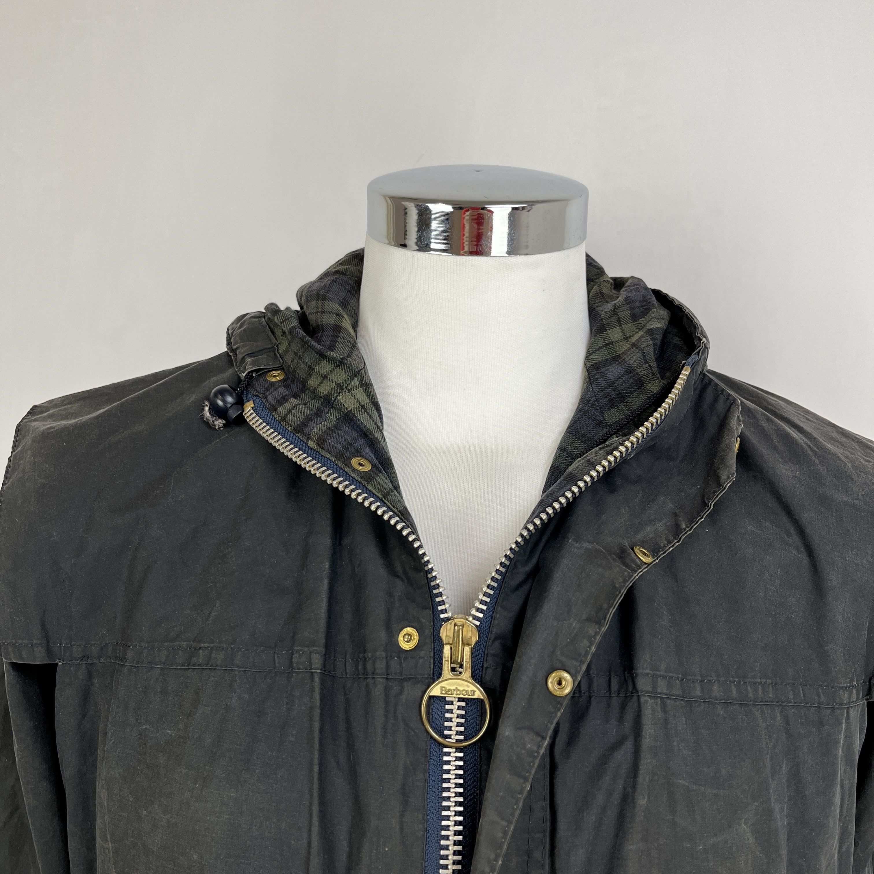 Barbour Parka Barbour Kaki Durham Model – Taglia M Size US M / EU 48-50 / 2 - 2 Thumbnail