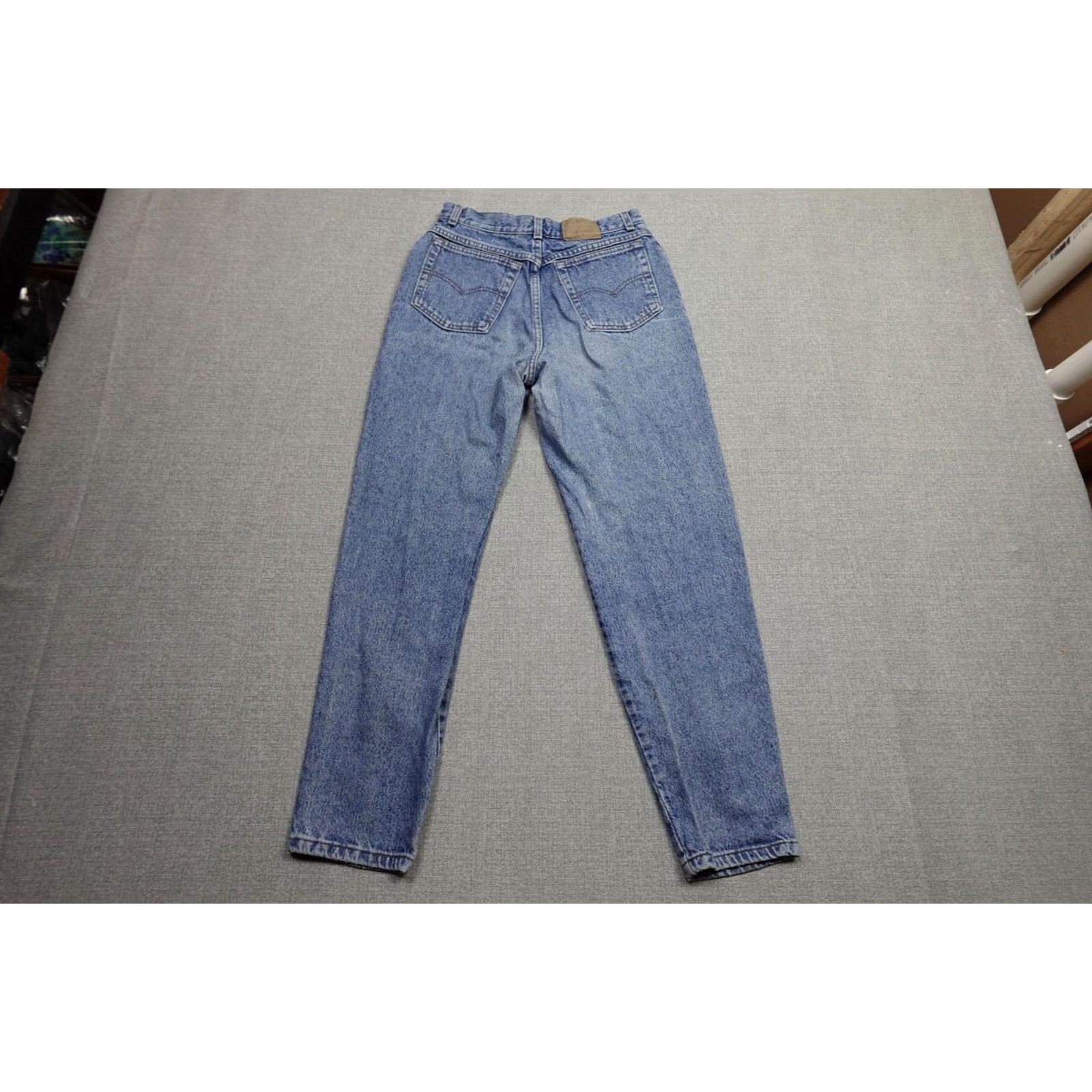 Levi's VINTAGE Levi’s Silver Tab Jeans Womens 13 Blue High Rise Tapered 90s Made In USA Size 34" / US 12 / IT 48 - 5 Thumbnail