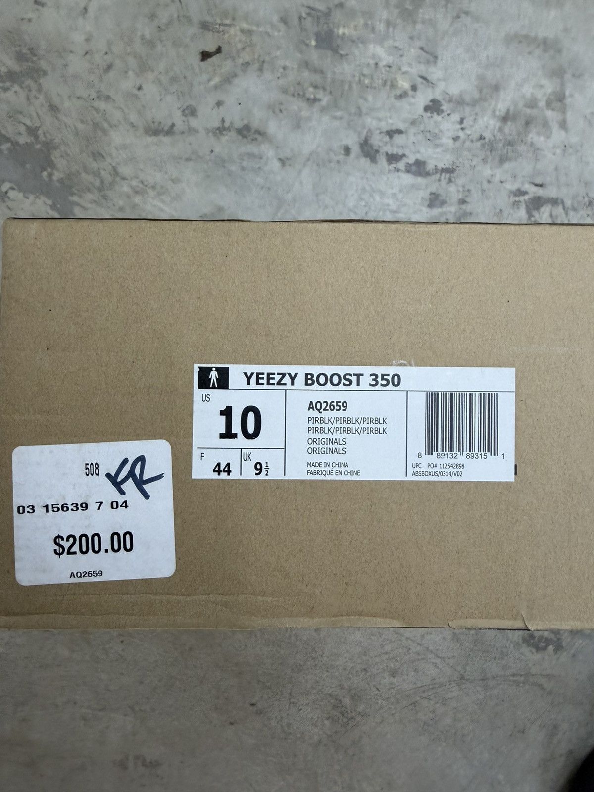 Yeezy Yeezy 350 Boost Pirate Black OG Size US 10 / EU 43 - 3 Thumbnail