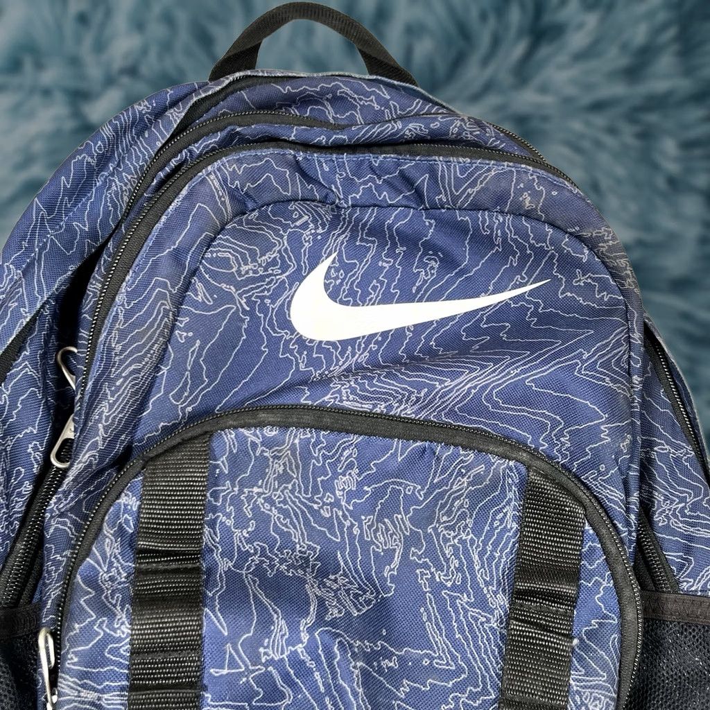 Nike NIKE BRASILIA Backpack XL GRAPHIC BLUE Canvas Polyester Men 7 BACKPACK Size ONE SIZE - 1 Thumbnail