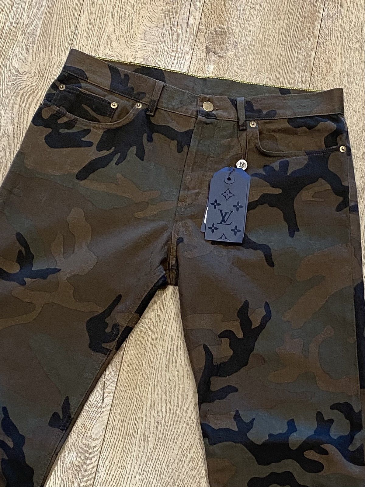 Louis Vuitton × Supreme Louis Vuitton x Supreme Camo Denim Size US 32 / EU 48 - 10 Thumbnail