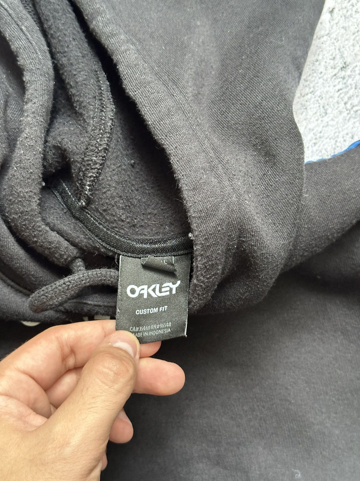 Oakley Men's Oakley Lampas Hoodie Black Centre Logo Size US M / EU 48-50 / 2 - 10 Thumbnail
