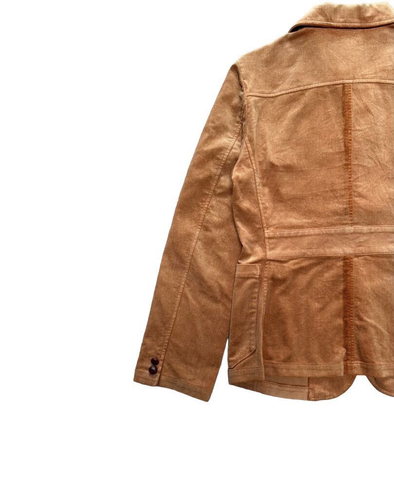 Sunao Kuwahara I.S Suede Jacket Size XS / US 0-2 / IT 36-38 - 6 Thumbnail