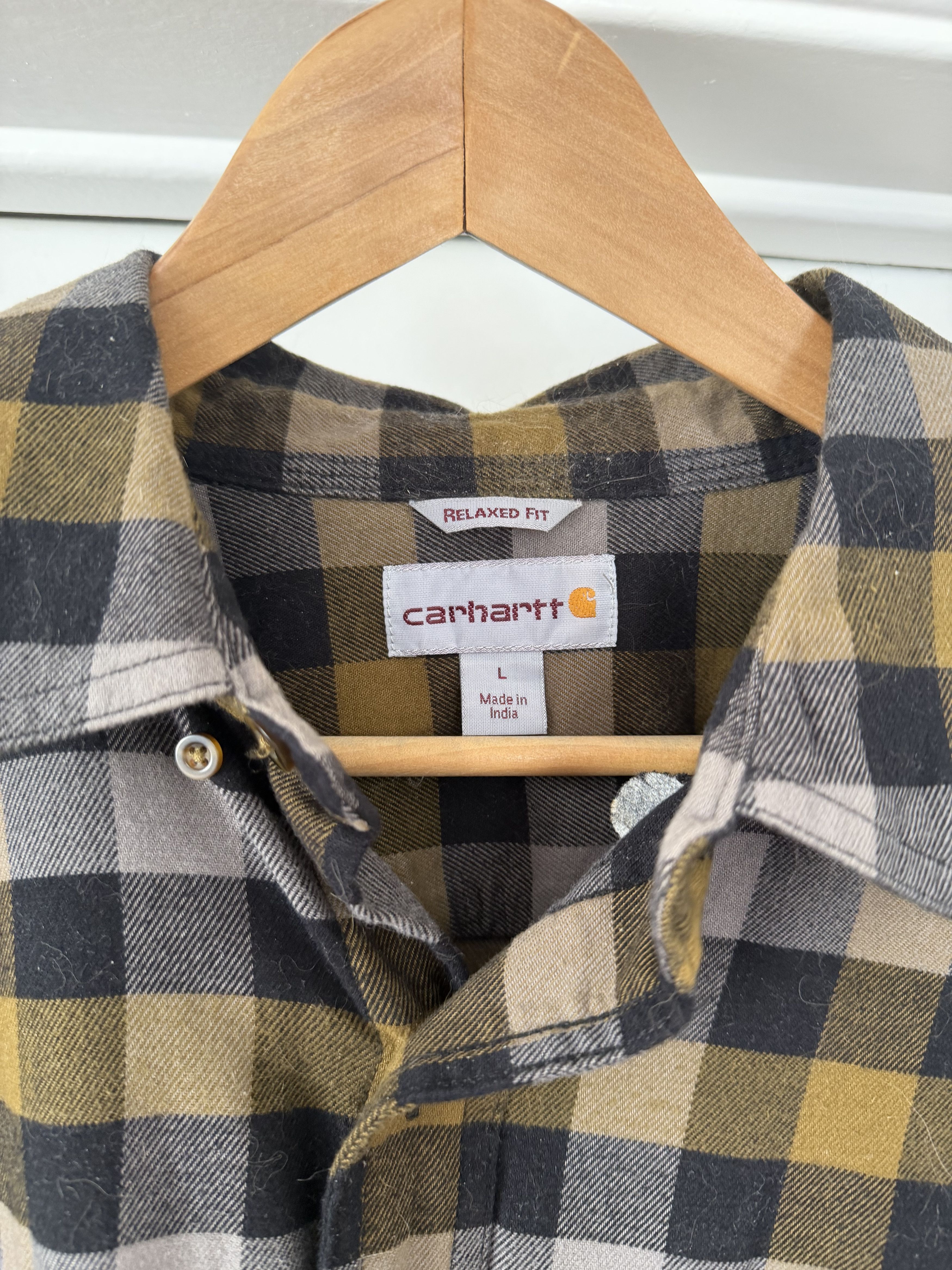 Carhartt Carhartt Flannel Shirt Size US L / EU 52-54 / 3 - 4 Thumbnail