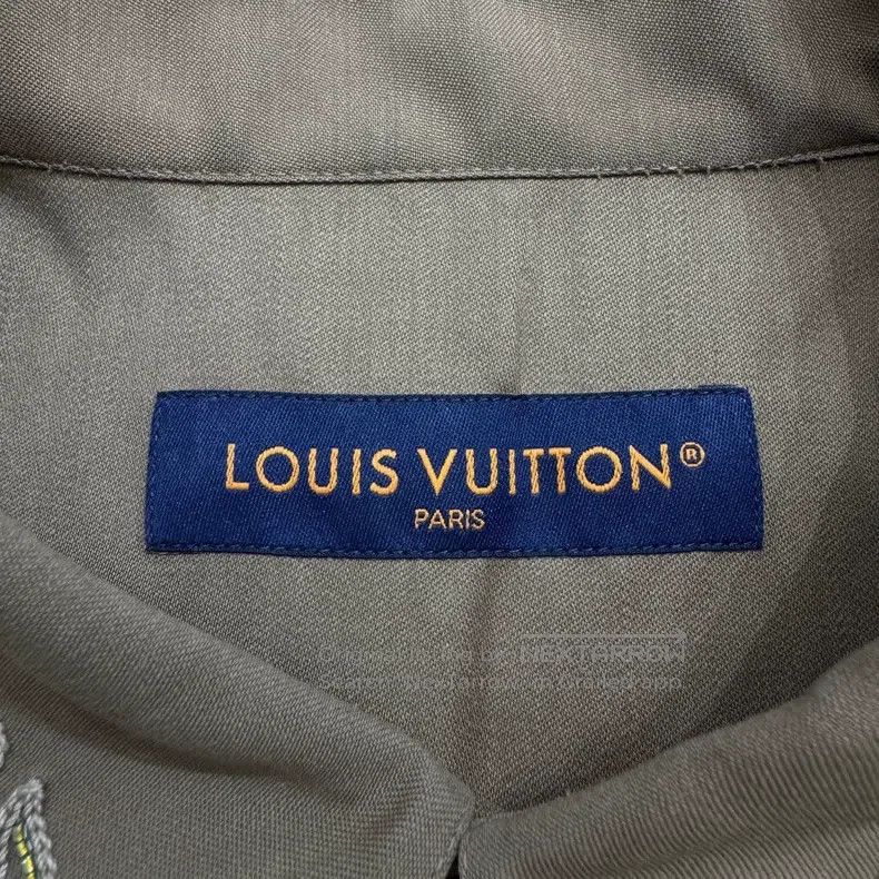 Louis Vuitton Louis Vuitton Floral monogrammed embroidered shirt Size US XL / EU 56 / 4 - 2 Thumbnail