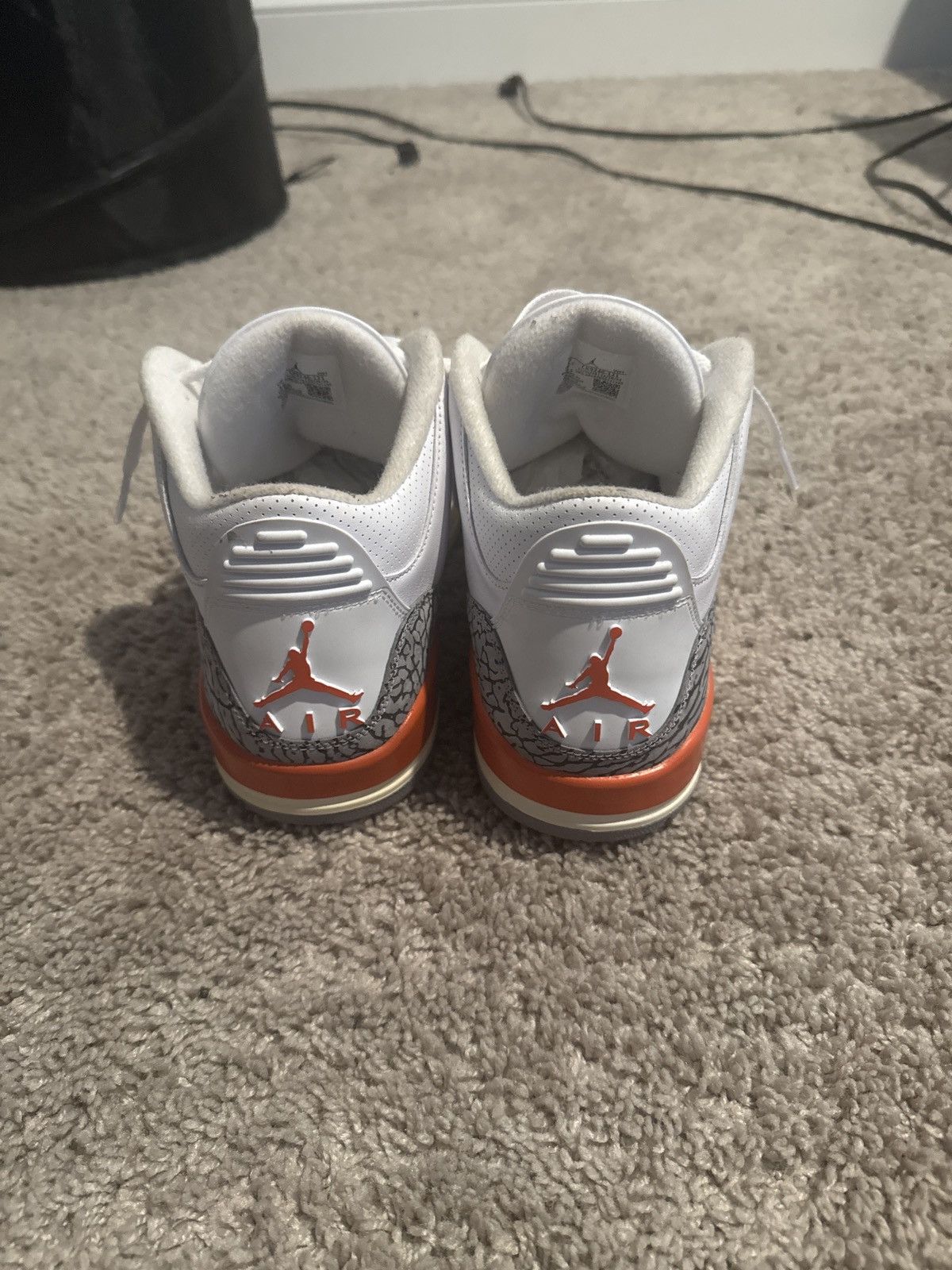 Jordan Brand Air Jordan 3 “Georgia Peach” Size US 12 / IT 42 - 5 Thumbnail