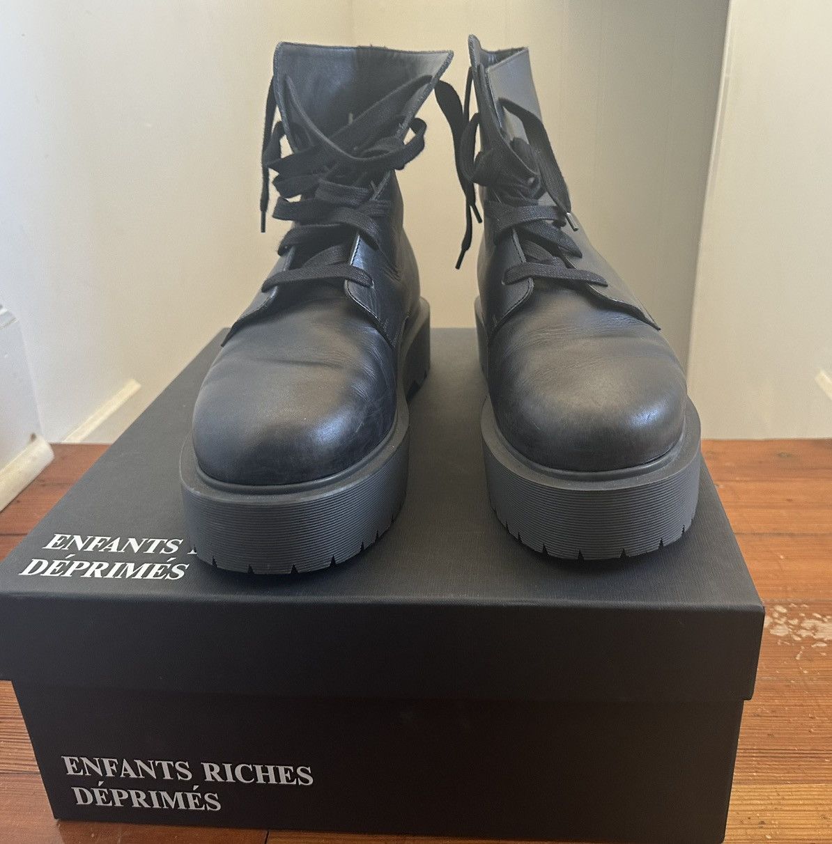 Enfants Riches Deprimes Winona Boots Black Size US 11 / EU 44 - 2 Thumbnail