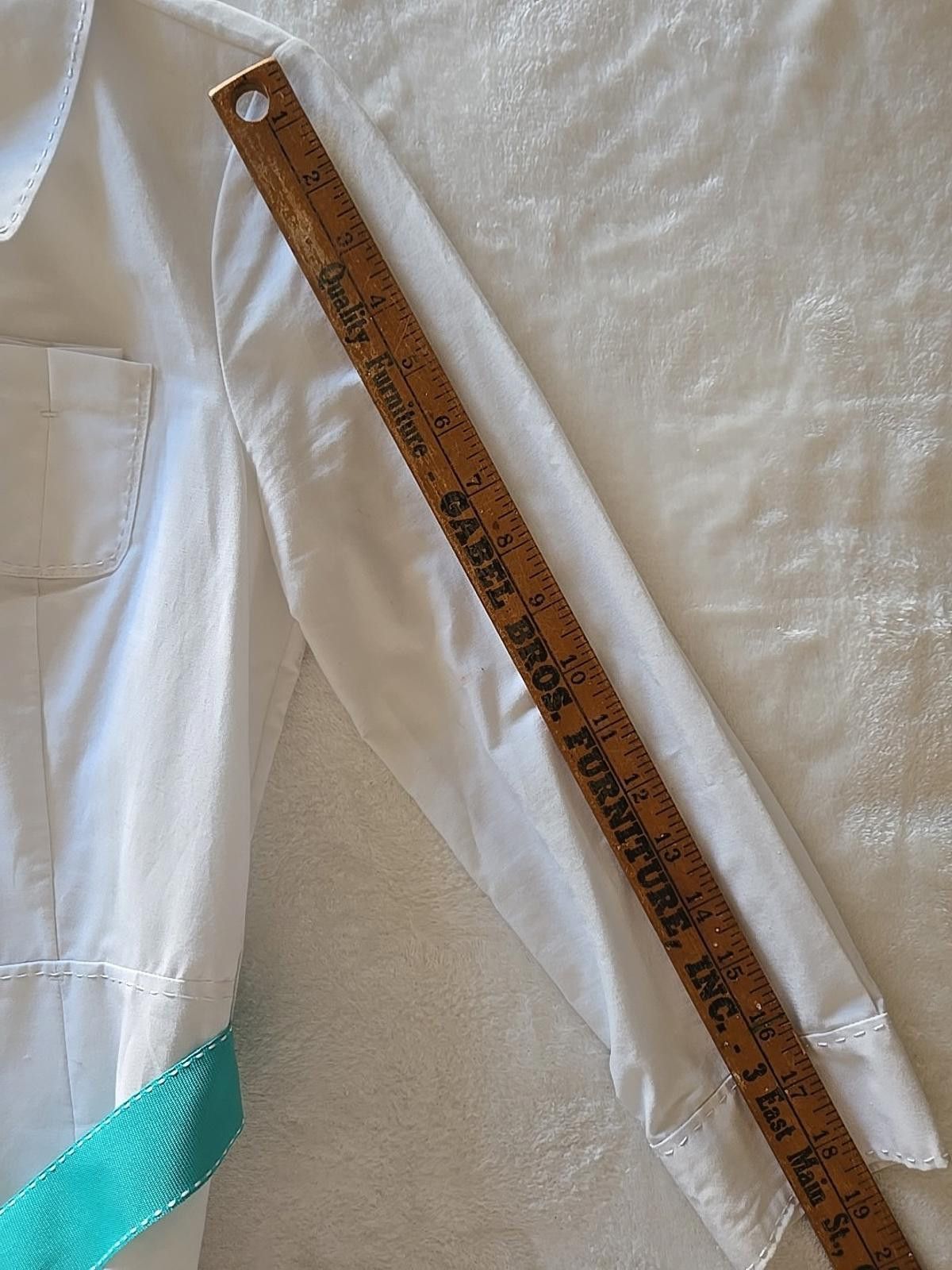 Elie Tahari Tahari Womens Shirt Dress Sz S Small 3/4 Sleeves White Size S / US 4 / IT 40 - 8 Thumbnail