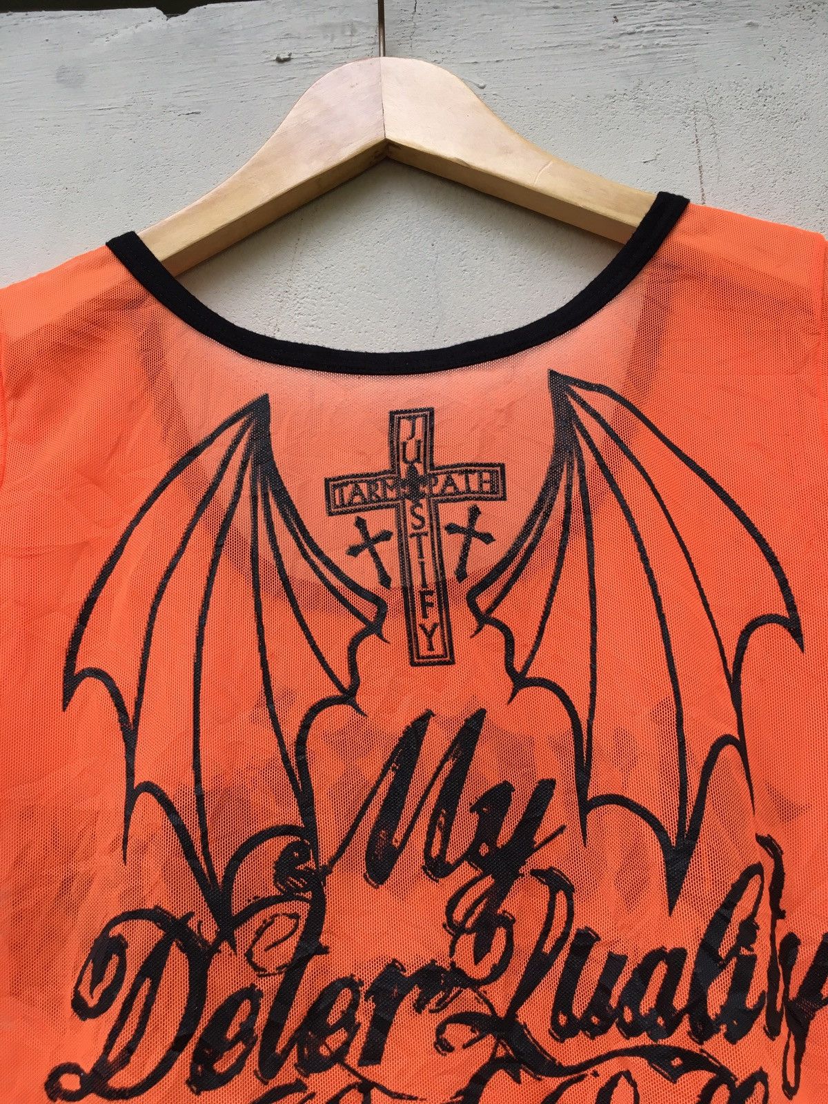 14th Addiction Japanese Mesh Devil Wings Sid Vicious Seditionaries Size US S / EU 44-46 / 1 - 10 Thumbnail