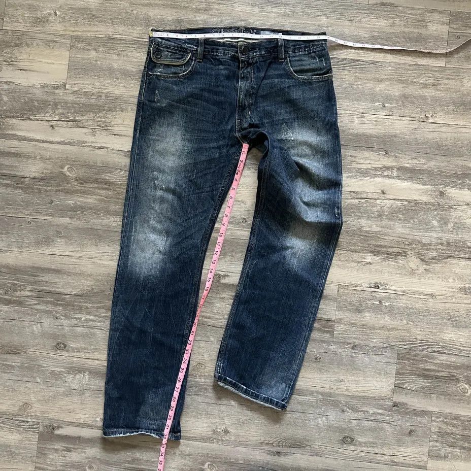 Levi's Vintage Levi's Buckle Back Silver Tab Denim Jeans Size 38X32 Size US 38 / EU 54 - 6 Thumbnail