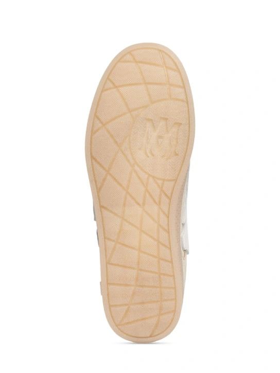 Amiri o1lsvrm0425 Pacific Bones Low Sneakers in Beige Size US 8 / EU 41 - 6 Thumbnail