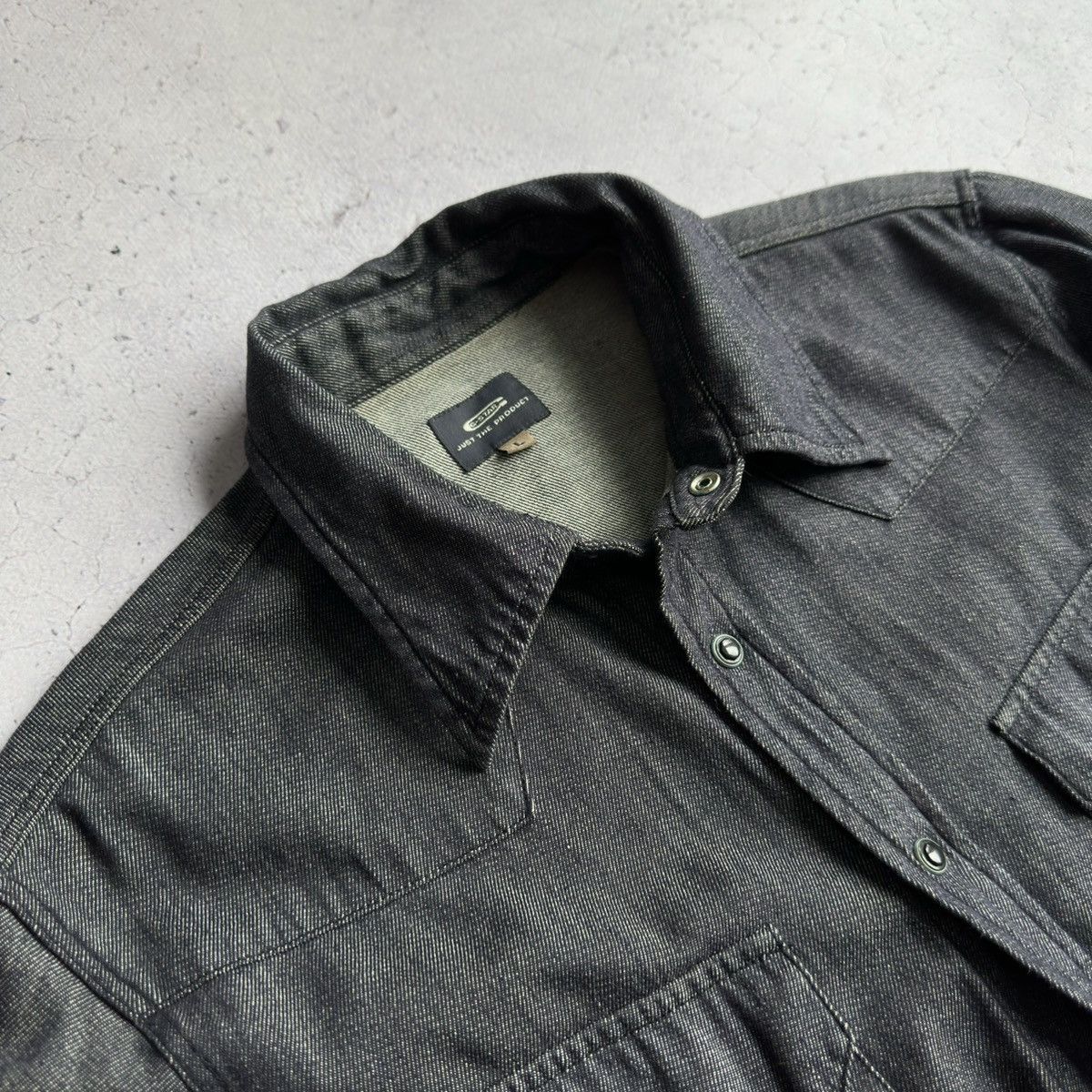 G-Star Vintage G-Star Raw Denim Western Snap Button Shirt Size US L / EU 52-54 / 3 - 3 Thumbnail