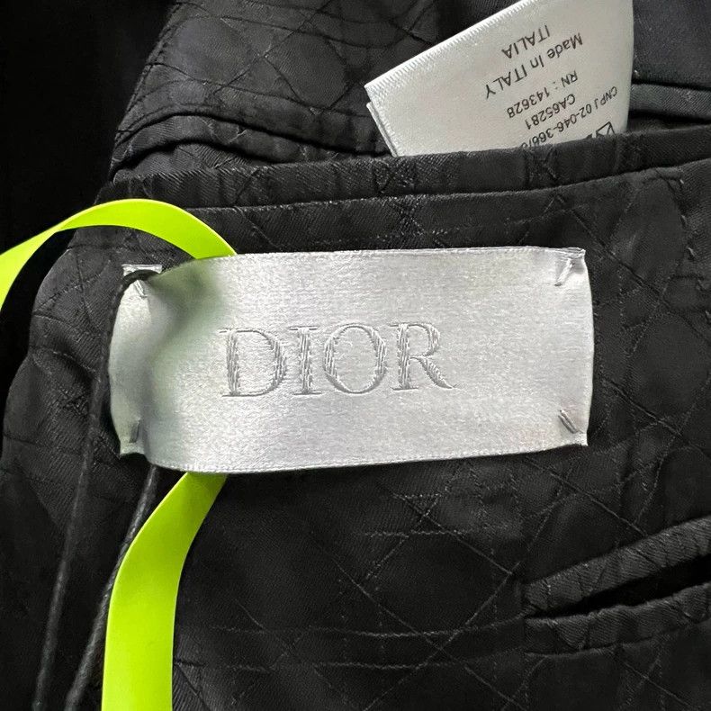 Dior Dior Black CD suit 2502-Nextarrow Size 52R - 4 Thumbnail
