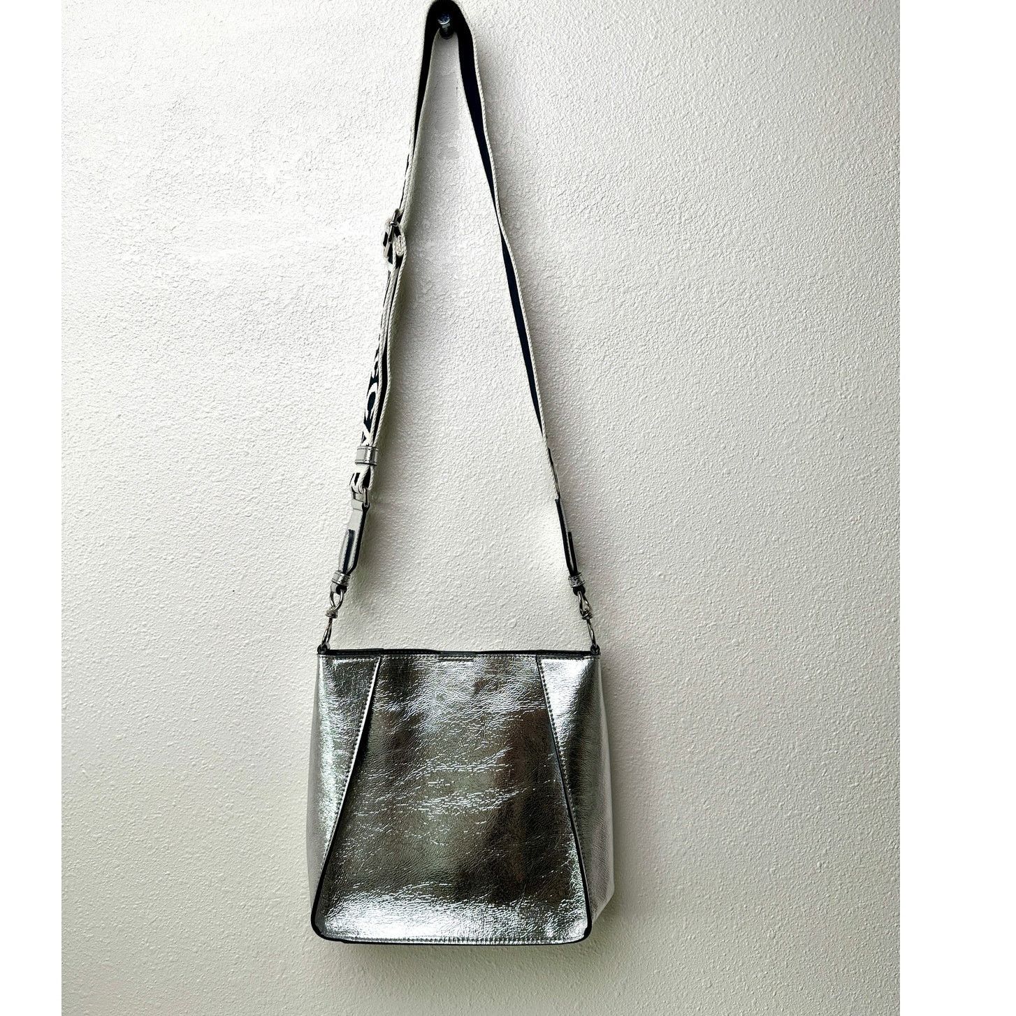Stella McCartney NWT Stella McCartney Stonewall Mini Crossbody Bag – Silver Size ONE SIZE - 5 Thumbnail