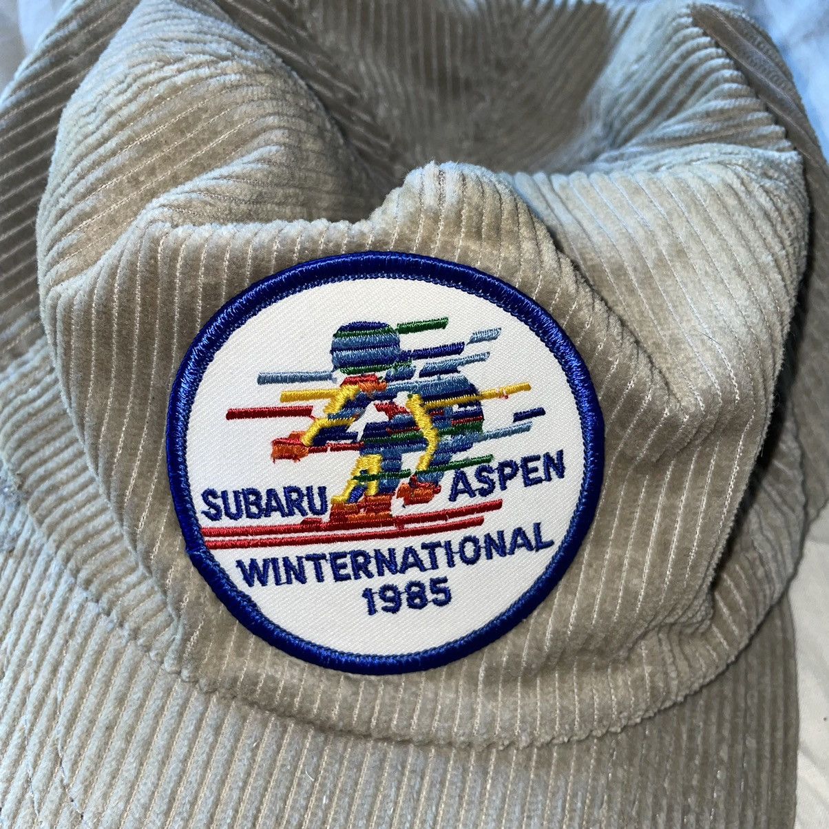Vintage Vintage Corduroy Winternationals Snapback Hat Size ONE SIZE - 2 Thumbnail