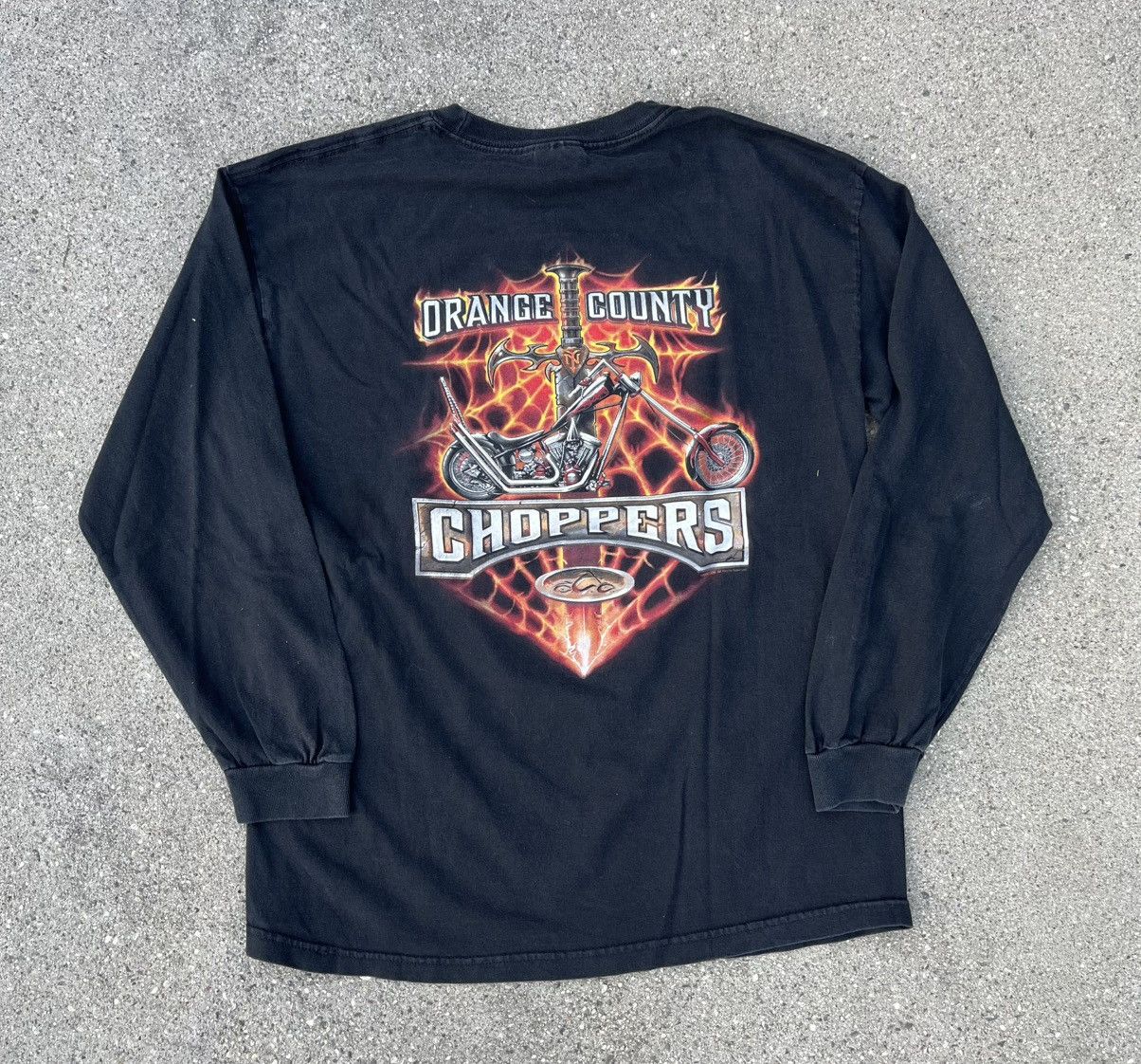 Vintage Orange County Choppers Long Sleeve T-Shirt 2004