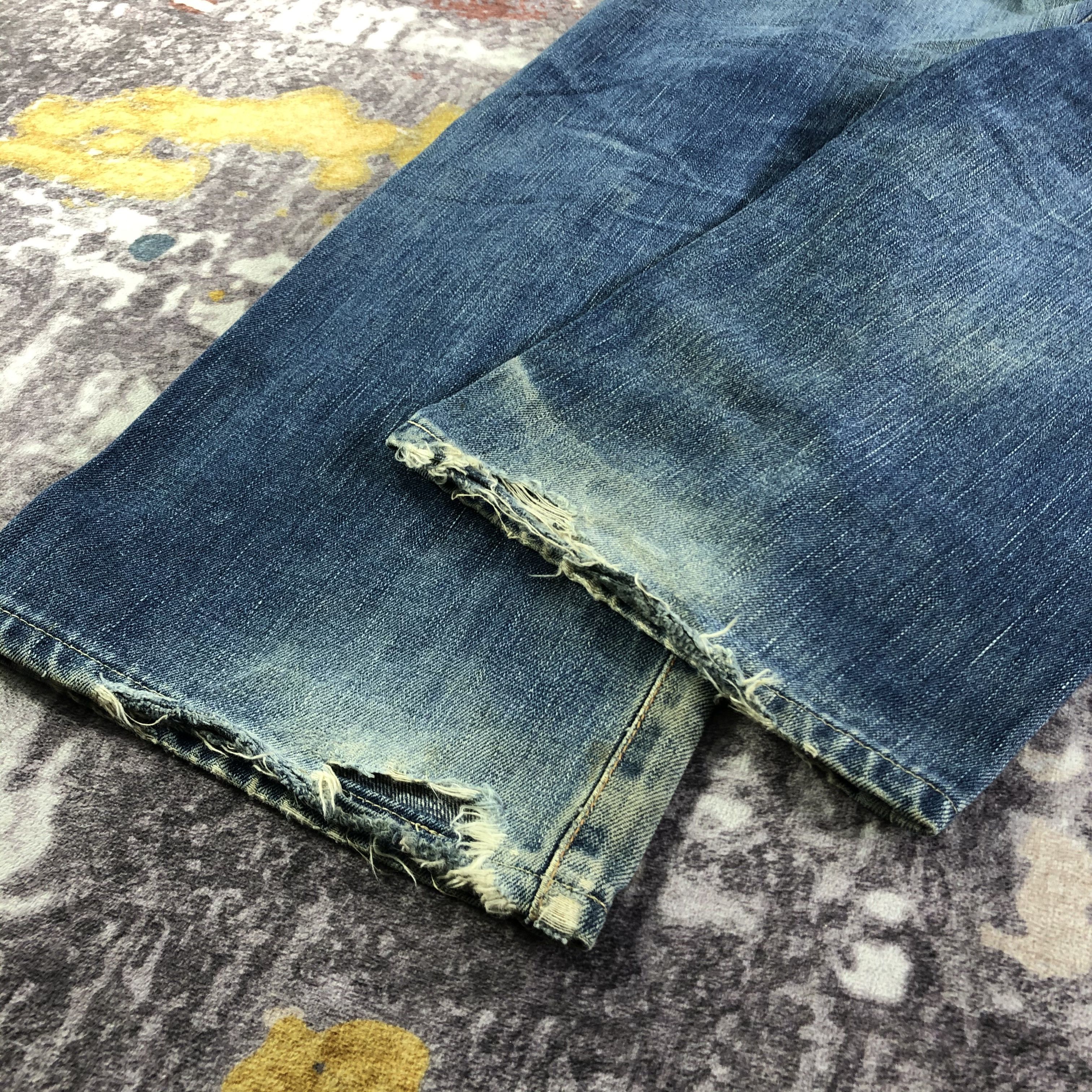Edwin Vintage Blue Wash Edwin 505 Selvedge Jeans-JM3604 Size US 33 - 4 Thumbnail