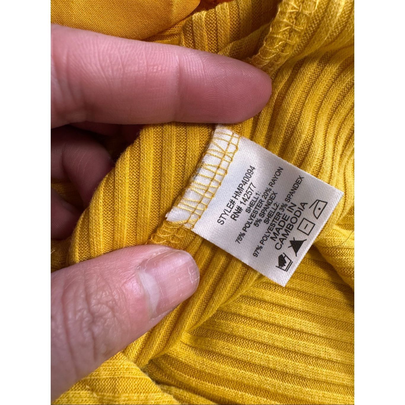 Other Haute Monde Mustard Yellow Ruffle Sleeve Jumpsuit | Women’s Size 28" / US 6 / IT 42 - 8 Thumbnail