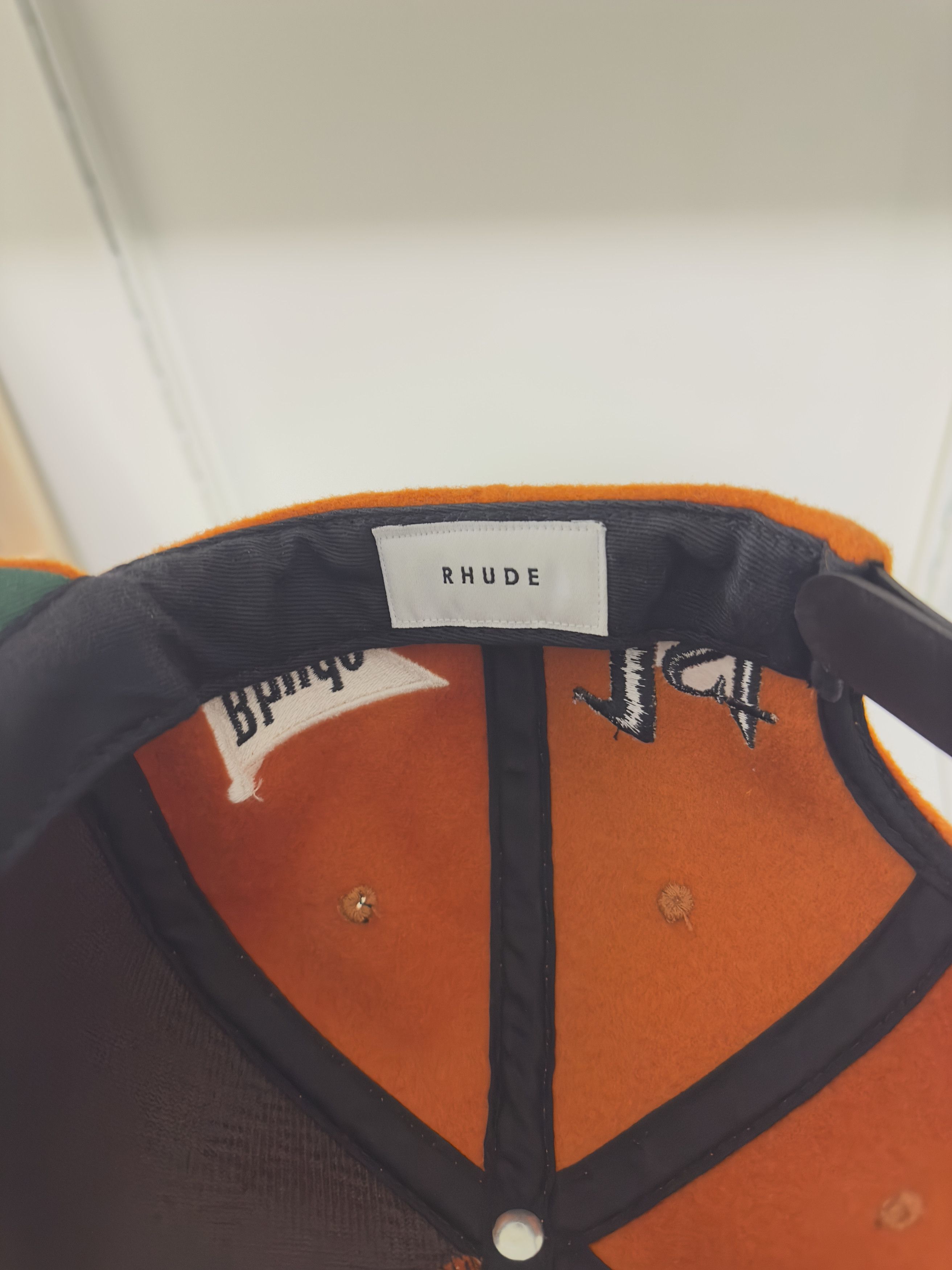 Rhude Rhude Monaco F1 Snapback Hat Size ONE SIZE - 4 Thumbnail