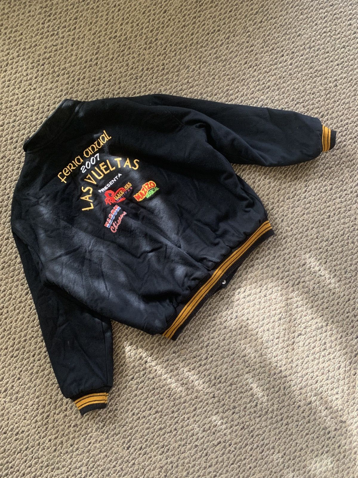 Vintage RARE 2007 Mexico Las Vueltas Festival Bomber Jacket Size L Size US L / EU 52-54 / 3 - 1 Thumbnail